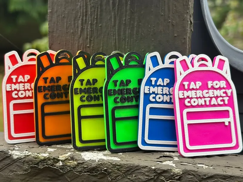 Kids Backpack NFC Emergency Tag Free to Sell preview