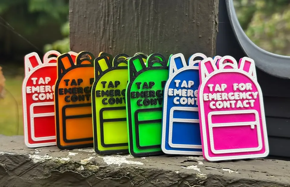 Kids Backpack NFC Emergency Tag Free to Sell gallery 3