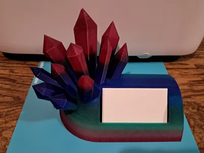 Crystal Business Card Holder preview