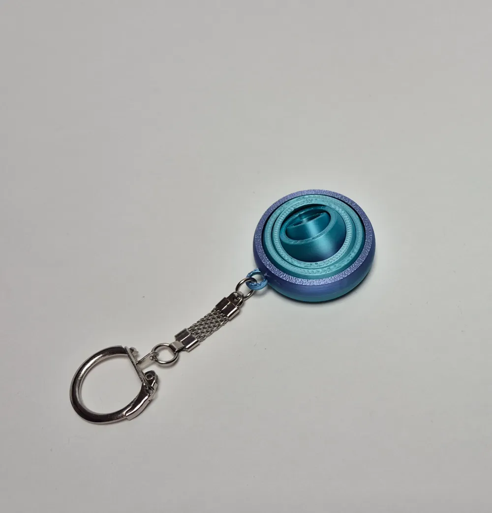 Gyro fidget for keychain Free to sell gallery 4