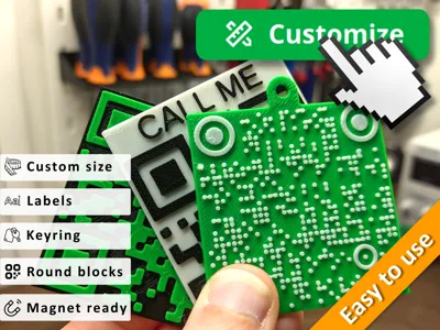 QR keychain gallery 4