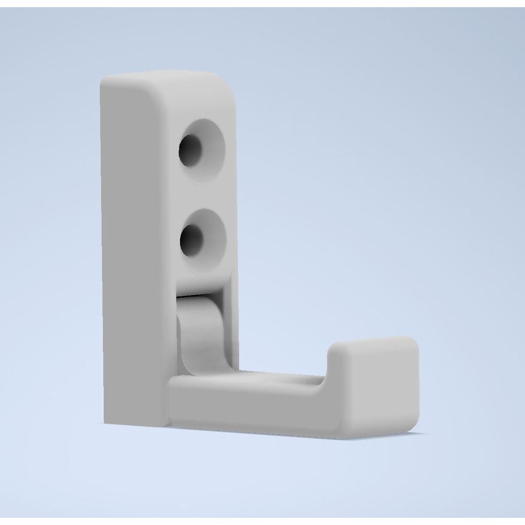 Foldable Wall Hook (Print in Place) preview