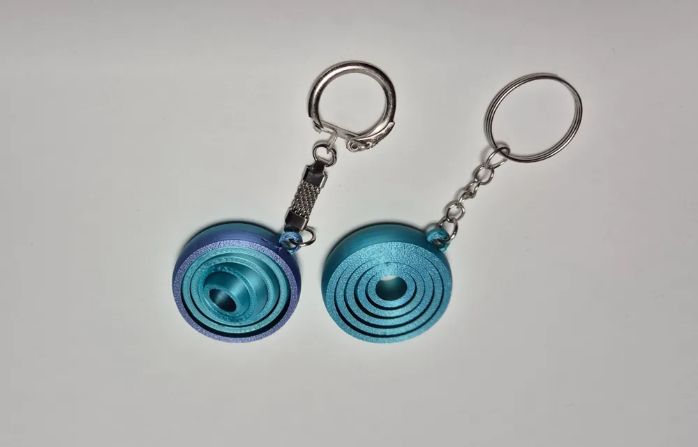 Gyro fidget for keychain Free to sell preview 3