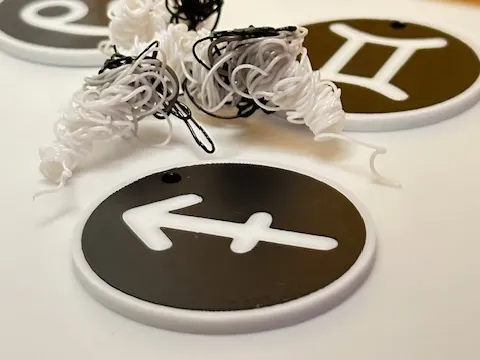 Keychain Zodiac signs preview