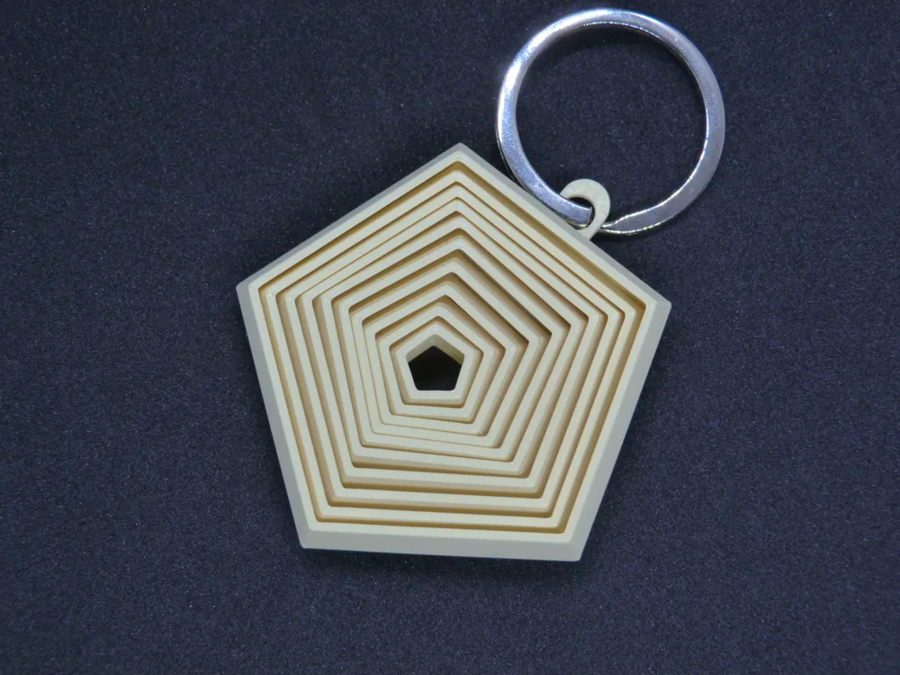 pentagon fidget keychain small (free to sell) V2 preview