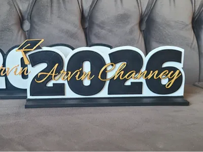Graduation Sign Class of 2026 NO AMS FREE TO SELL preview