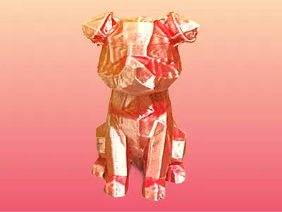 Low Poly Dog (Free To Sell) preview