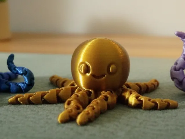 Articulated Octopus – Free to sell preview