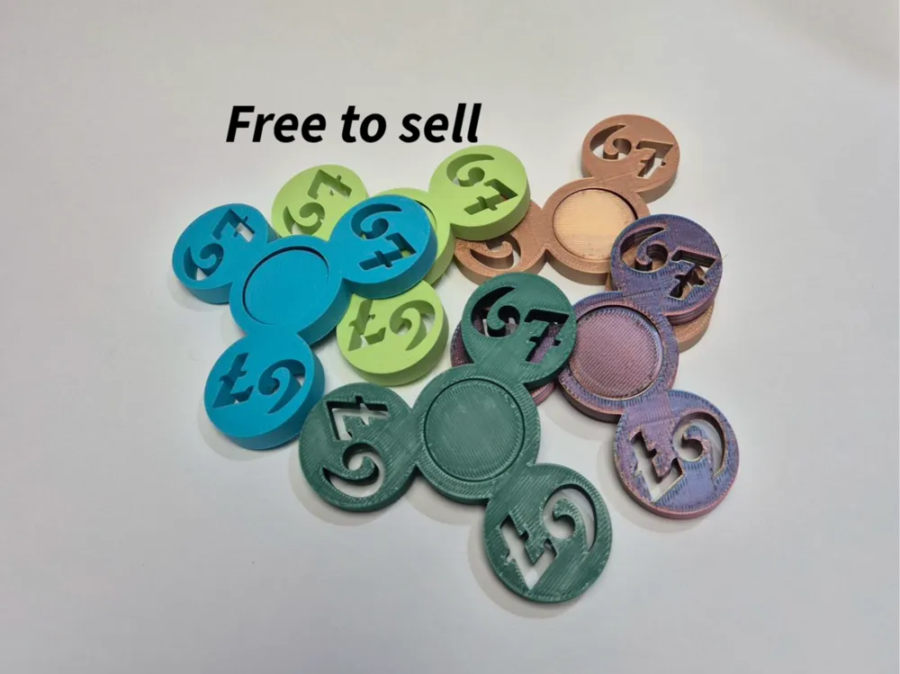 67 Meme Fidget Spinner Free to sell preview