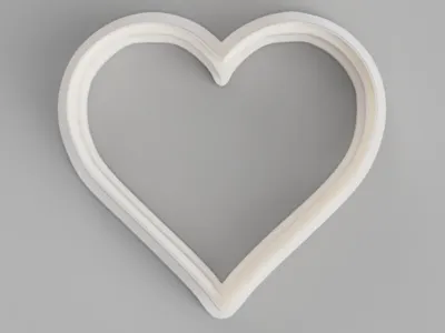 Heart Cookie Cutter- Free To Sell preview