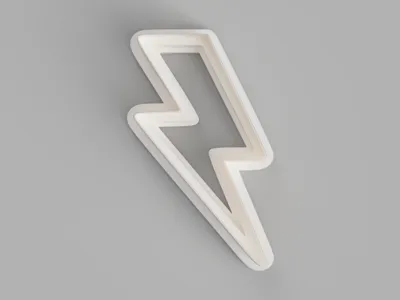 Lightning Cookie Cutter - Free To Sell preview
