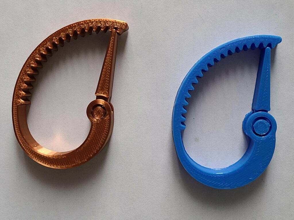 Cable clip quick print preview