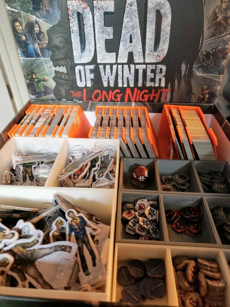 Dead of Winter - the Long Night box organizer preview