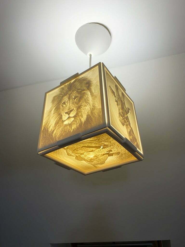 Lithophane Lamp 4 side (and 5) preview