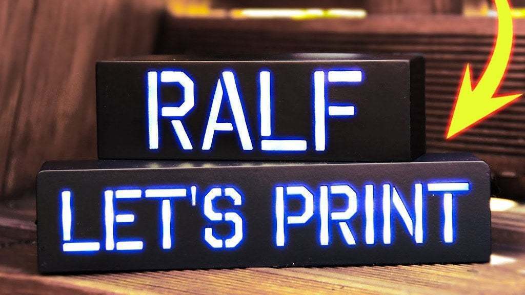 Name Sign - Decorate LED Lamp - Great Gift Idea preview