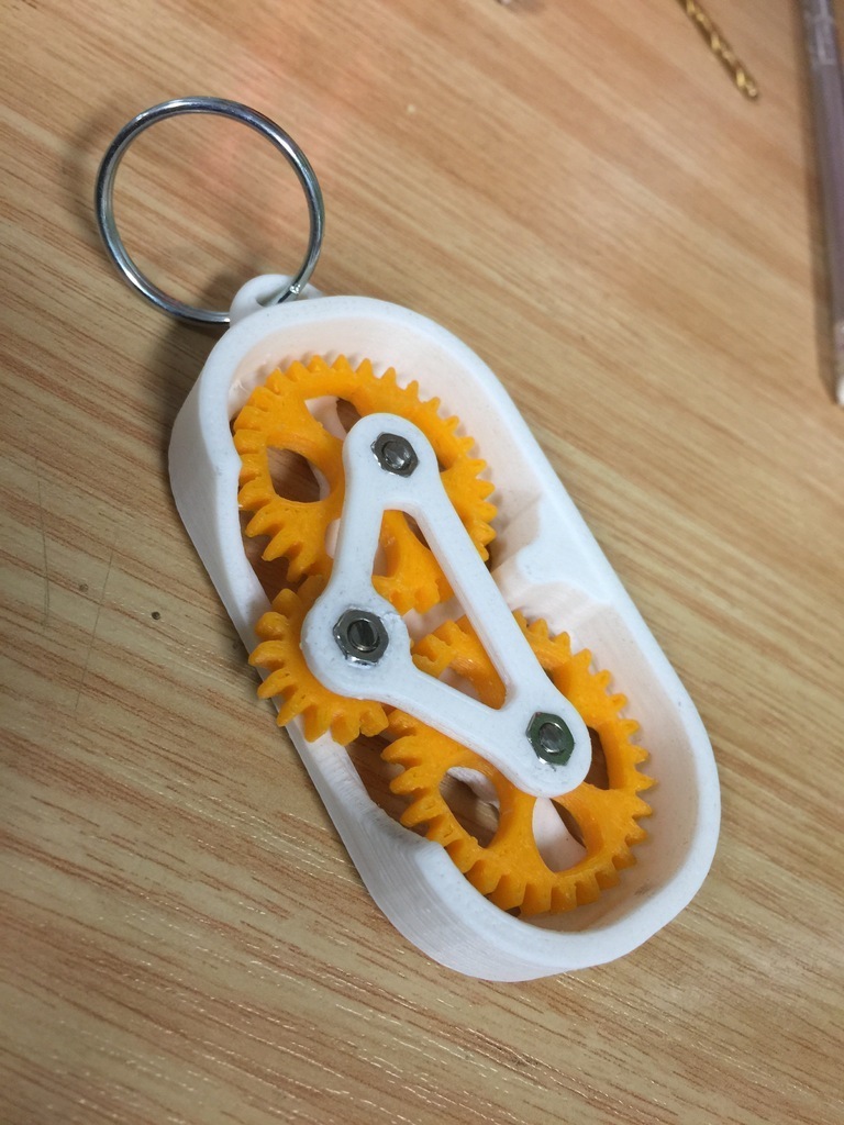 Fidget Gear Keyring preview