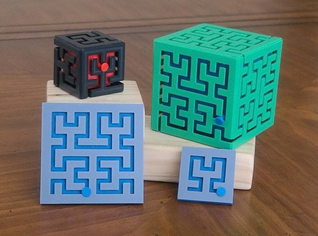 Slide Fidget - Hilbert's Curve preview