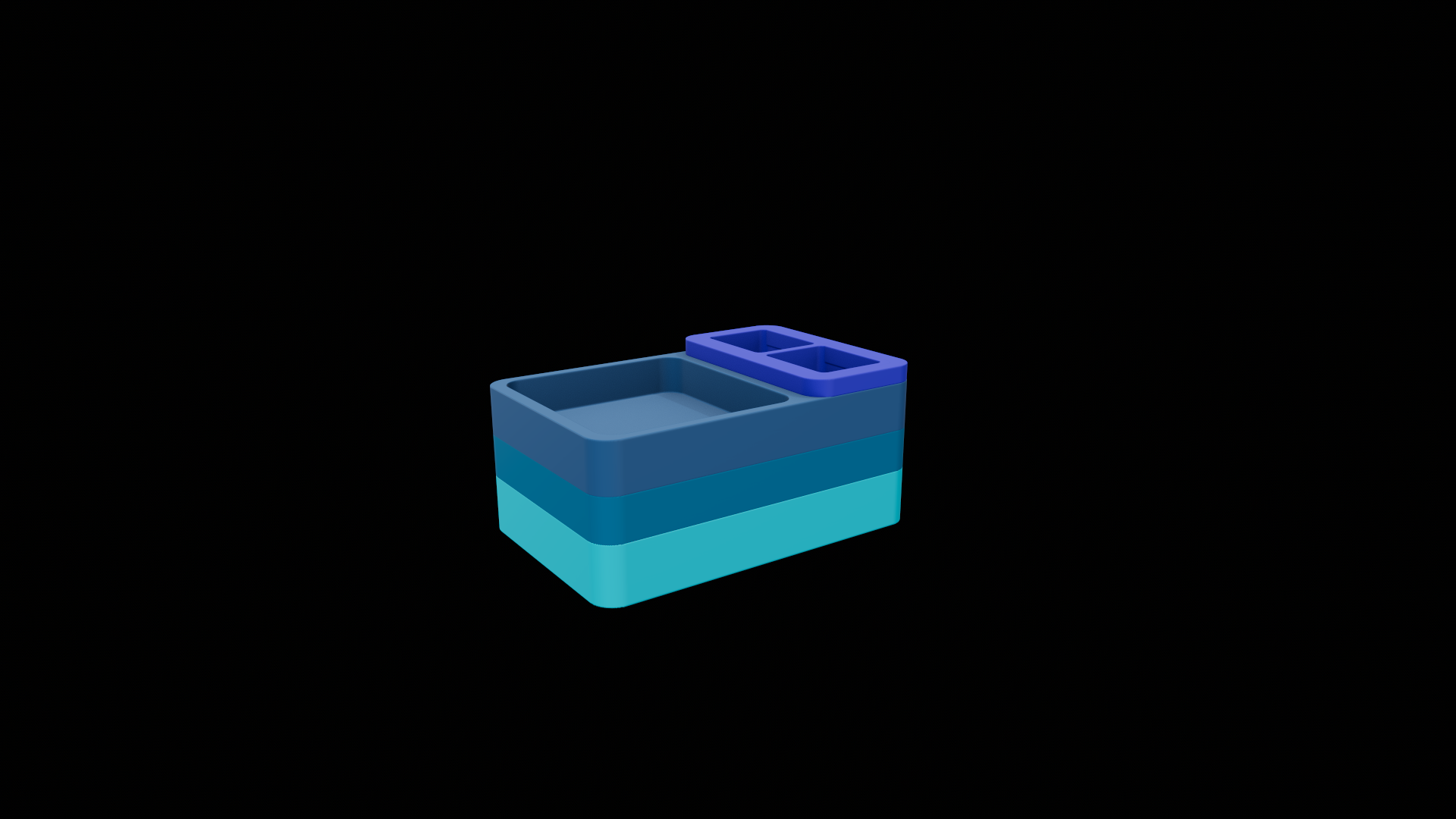 Modular 4-Layer Jewelry Box Organizer | Stackable Design preview
