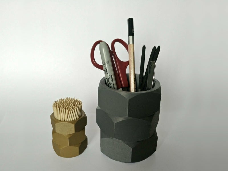 Big Nuts Cup - Pens/Pencils/Tools Holder - Toothpick Holder preview