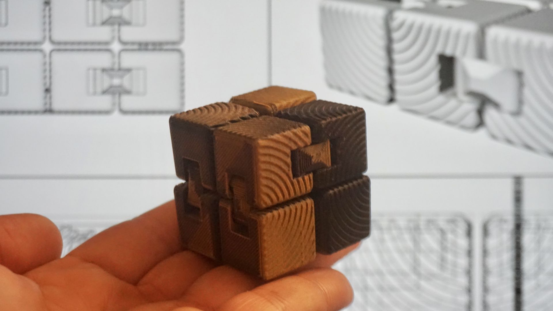 Ripple Infinity Cube (Fidget Cube) preview