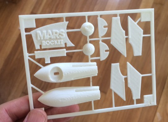 MARS ROCKET PUZZLE preview