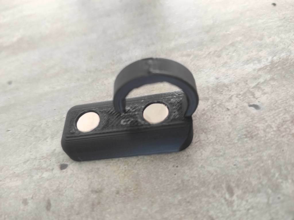Hook with magnetic holder - magnetic wall hook preview