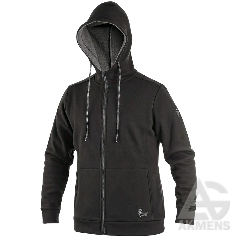 Sweatshirt BLACK HARRISON, black