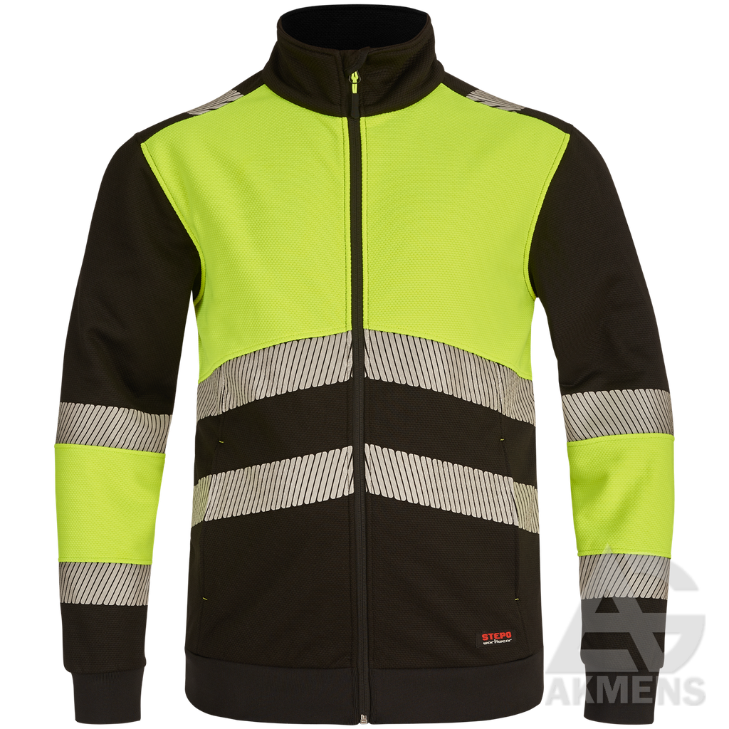 Sweatshirt DARVIN HI-VIS, black/yellow
