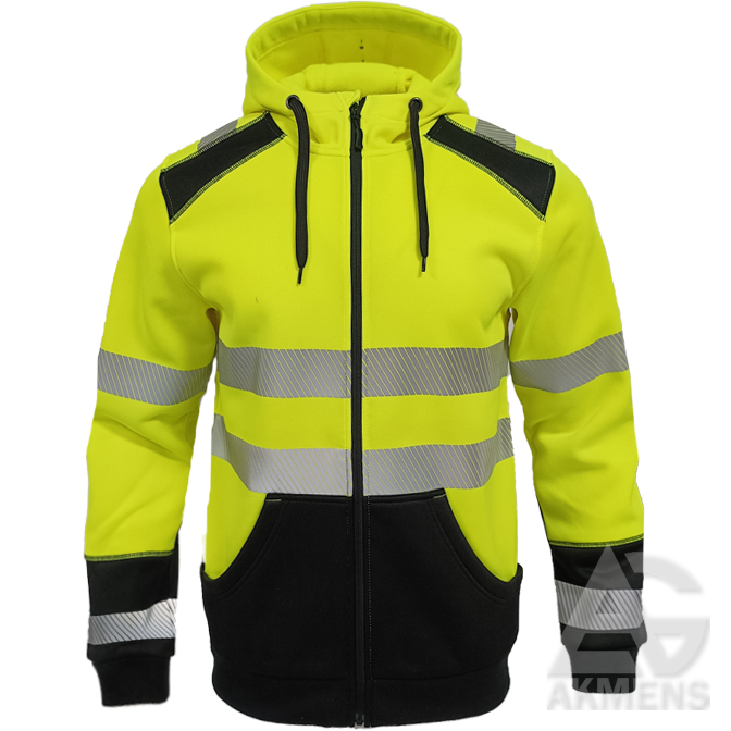 Sweatshirt JACKSON HI-VIS, yellow