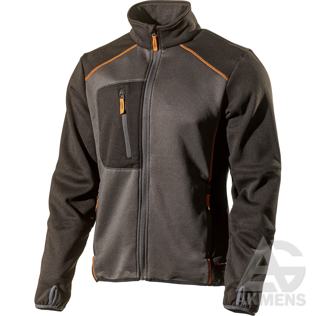 Sweatshirt L.BRADOR 6195P, black/grey