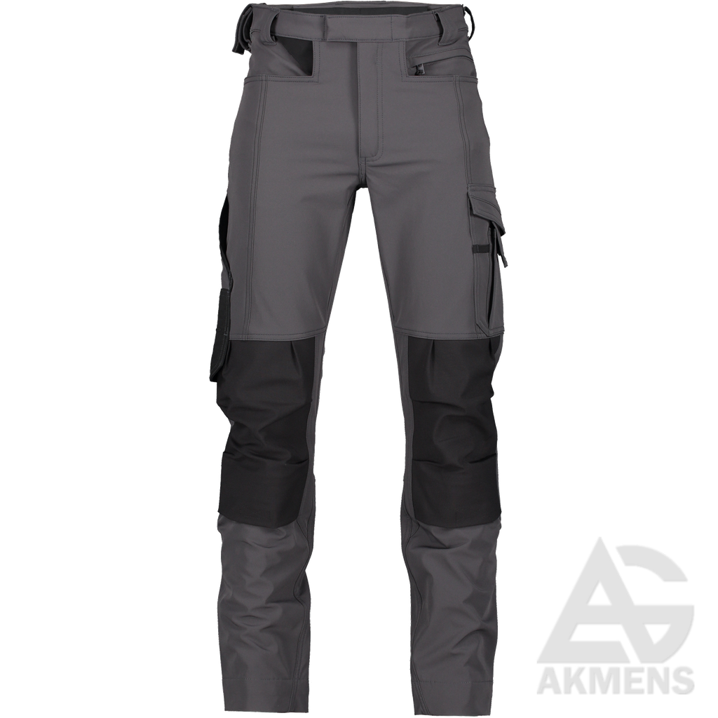 Work Trousers IMPAX DASSY (stretch), grey/black
