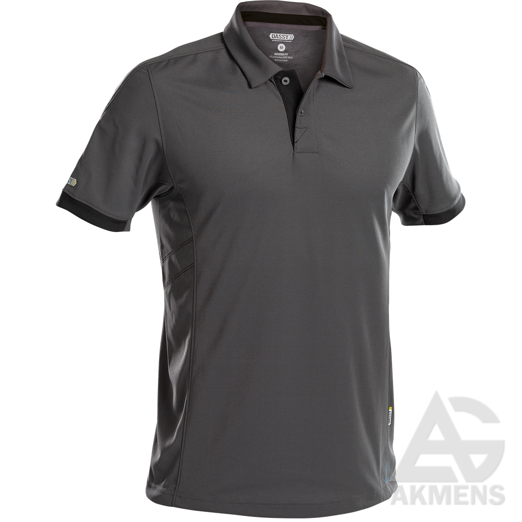 T-krekls POLO TRAXION, pelēki