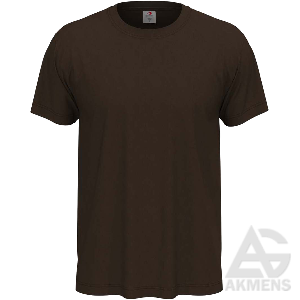[SG-MARSKINELIAI-STEDMAN-ST2000-TAMSIAI-RUDA-IKI-3-D-D-L] T-Shirt STEDMAN ST2000, dark brown (up to 3 business days) (L)