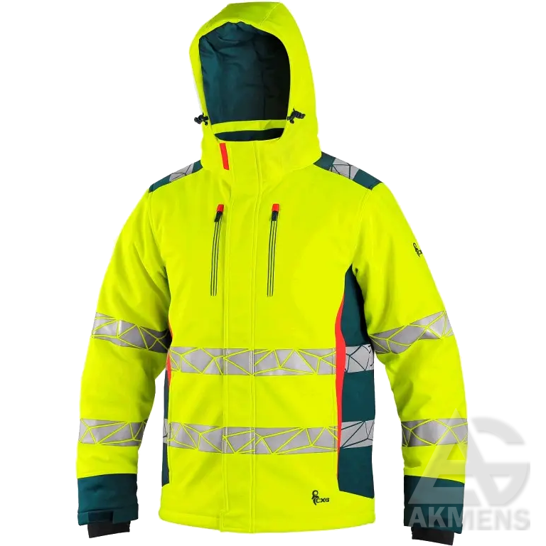 Jacket CXS BEDFORD WINTER, yellow