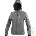 Jacket CXS STRETCH WOMEN Softshell, grey (up to 10 business days)