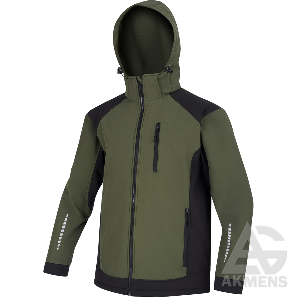 Jacket STEPO NEW YORK, khaki/black