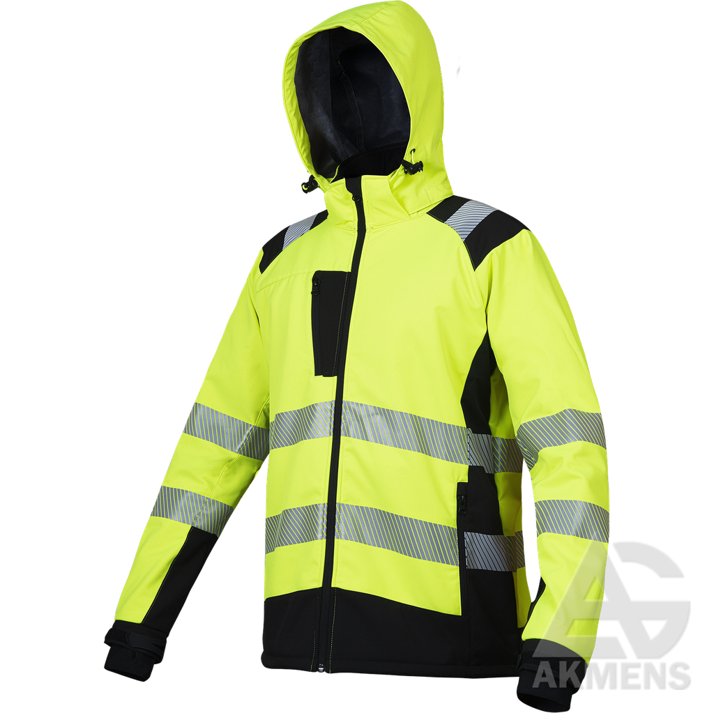 Work Jacket TEXAS HI-VIS Softshell