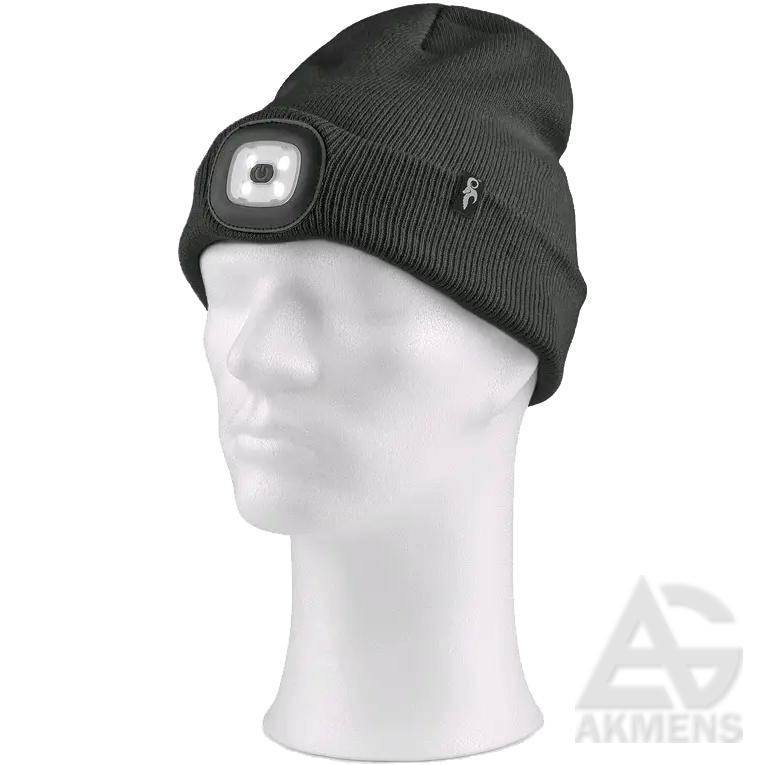 Hat CXS TYNAN, with LED, black