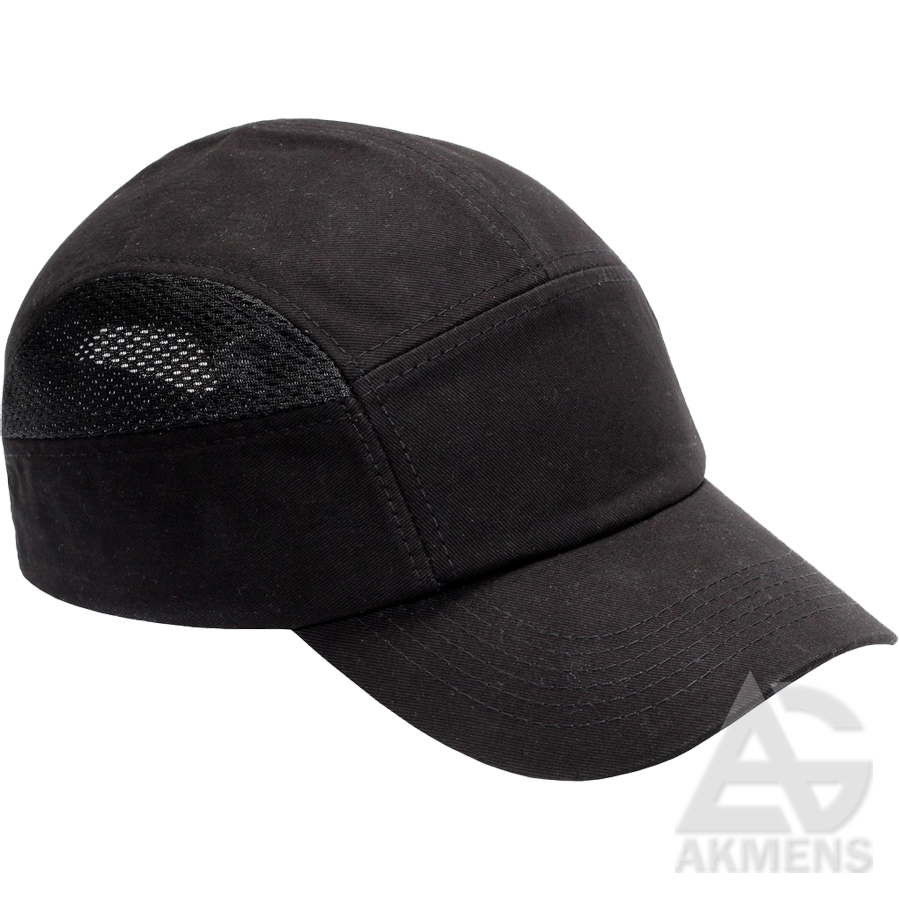 Aizsargcepure BUMPCAP, melna
