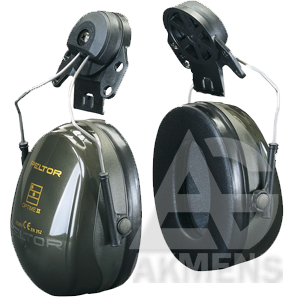 [SG-APSAUGINES-AUSINES-DARBUI-OPTIME-II-TVIRTINAMOS-PRIE-SALMO] Work Ear Defenders OPTIME II, helmet-mounted