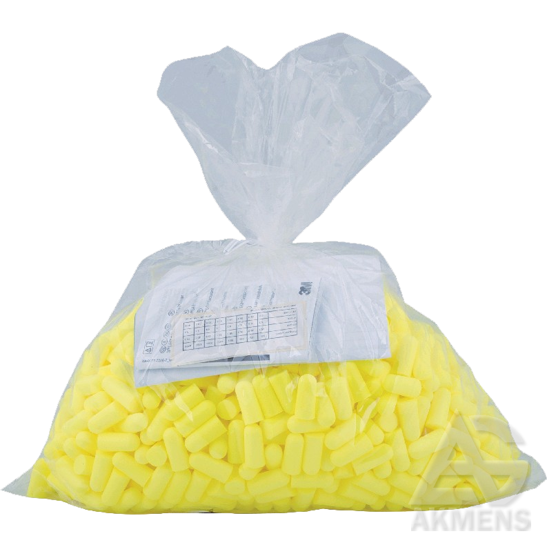 [SG-AUSU-KAMSTELIAI-EARSOFT-DISPESERIUI-500-PORU] Earplugs 3M EARSOFT for dispenser (500 pairs)