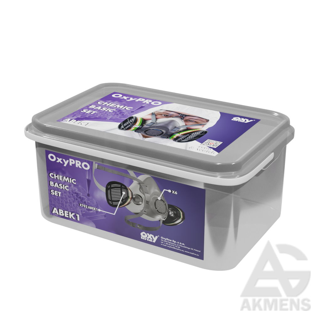 Respiratory Protection Kit OXYPRO CHEMIC BASIC