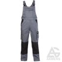 Work Bib Trousers VERSAILLES DASSY, grey