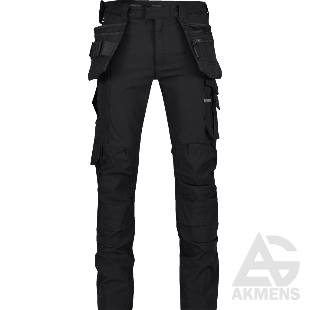 Trousers MATRIX DASSY (stretch), black