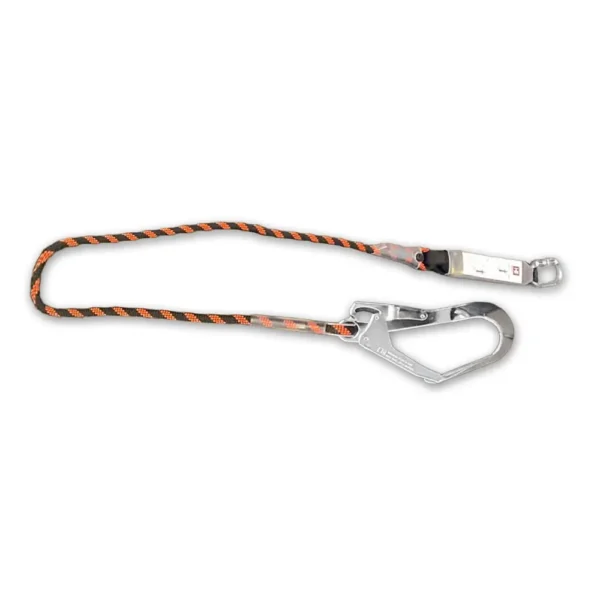 [LHT-507] Safety lanyard with absorber and two carabiners HT Safety