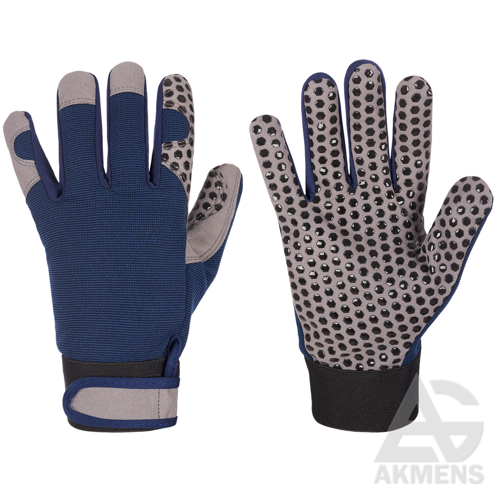 STEPO 750 Work Gloves with Hook-and-Loop Closure