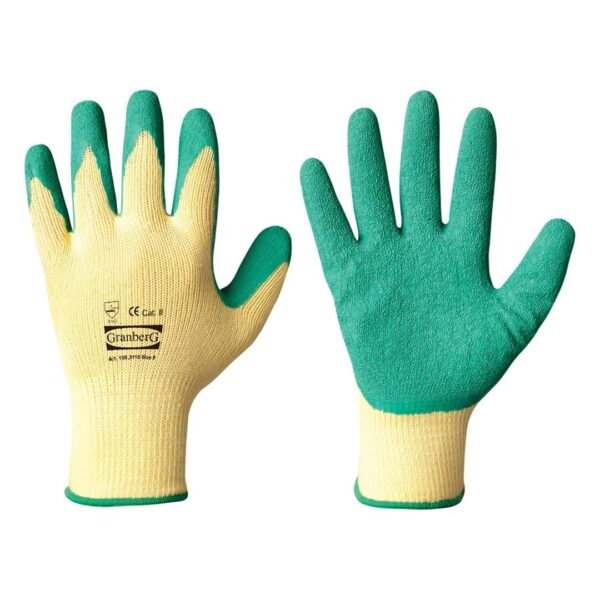 knitted Work gloves latex-coated RUBBER