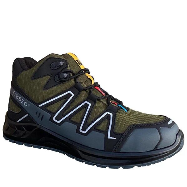 Work shoes Pesso Boulder S3 SRC, green