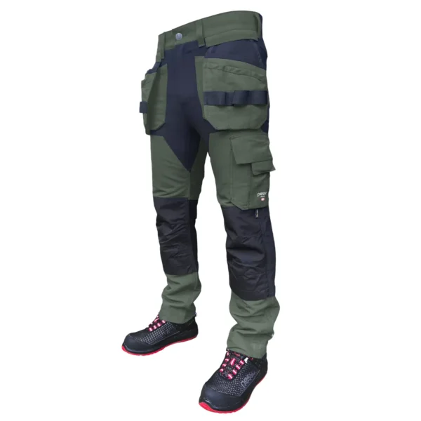 [KD125Z/50] Work trousers Pesso TITAN Flexpro, green (50)