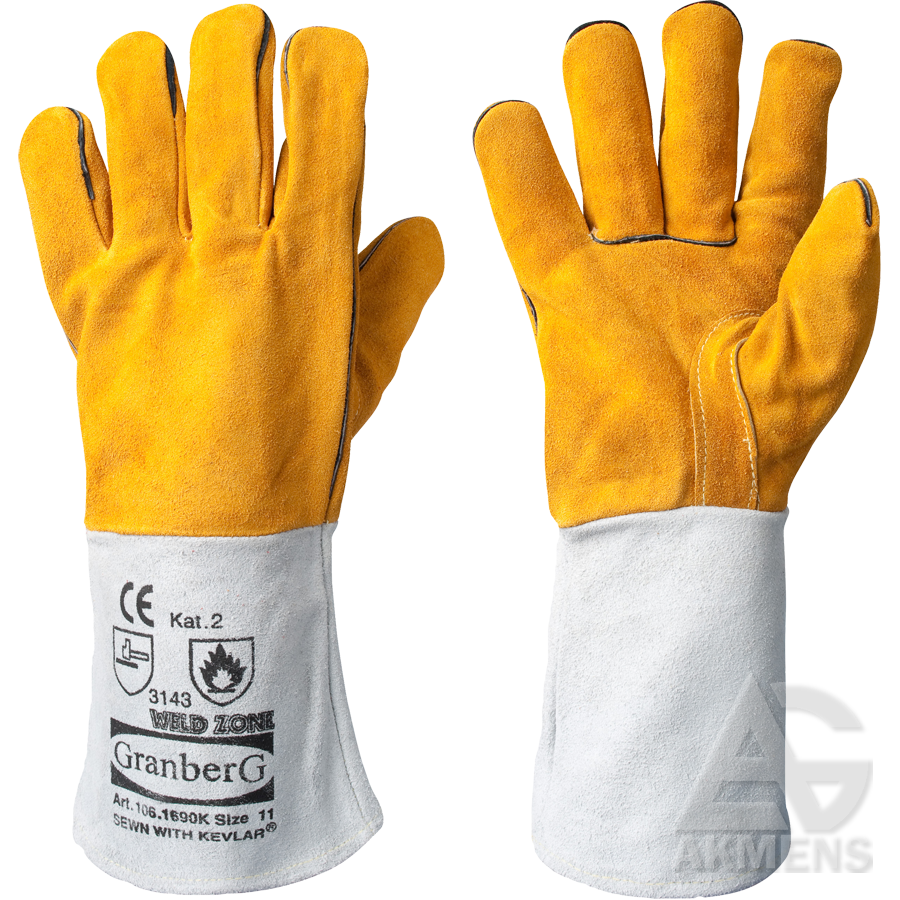 Work Gloves WELD ZONE (106.1690K)